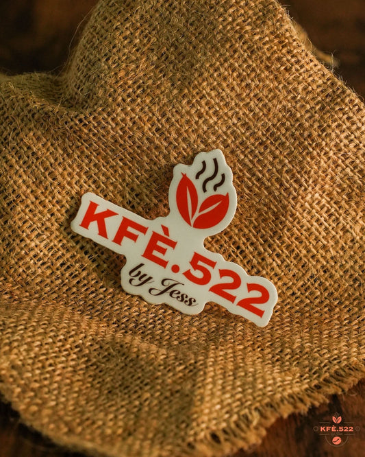 KFÈ 522 Vibe Stickers